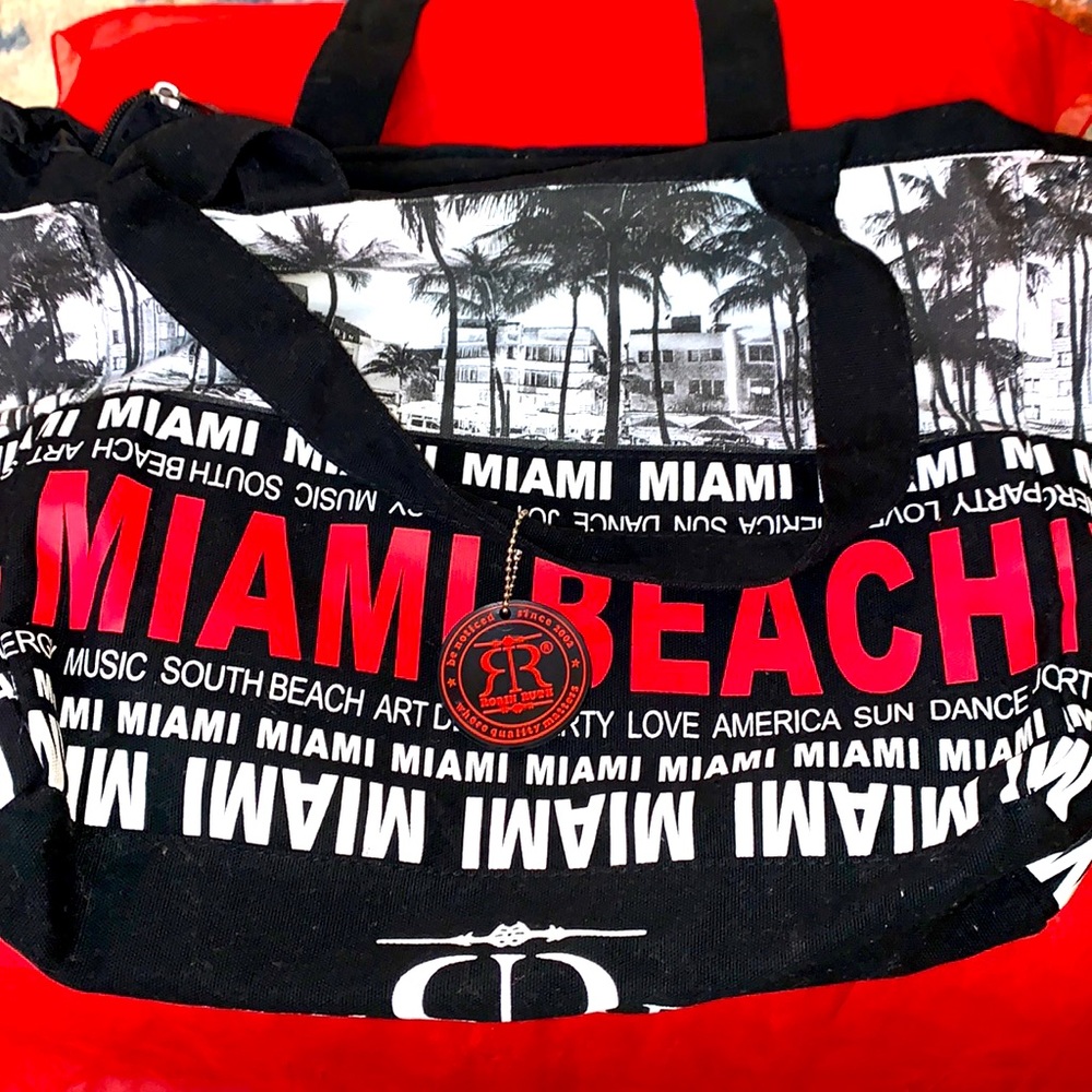 Miami Beach tote bag